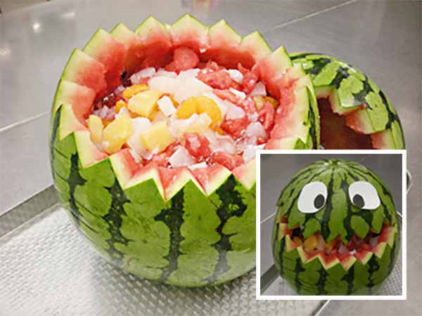 すいかのフルーツポンチ