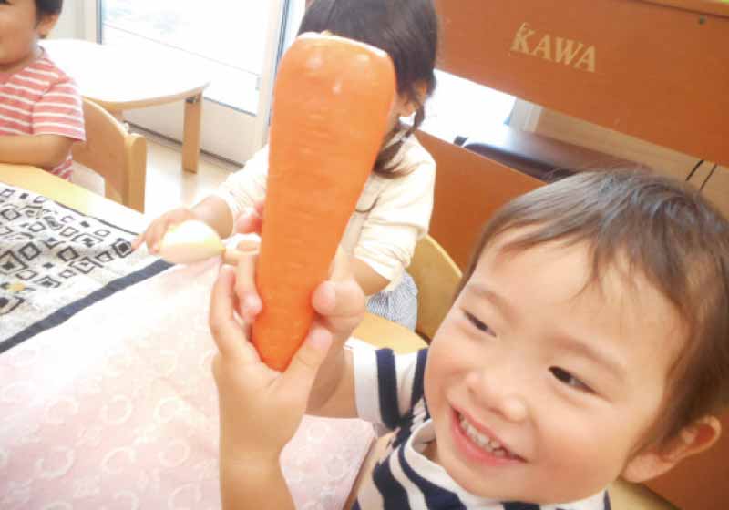 直に触れて、いきいきとした表情に！