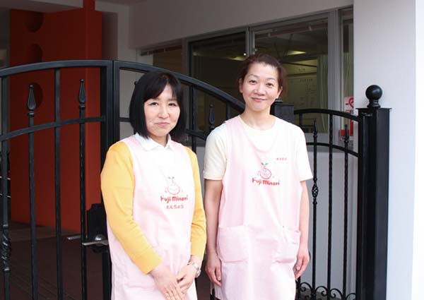 堀川園長と天沼さん