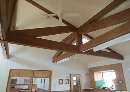 開放感あふれる空間