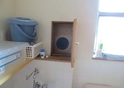 オムツは園で処分