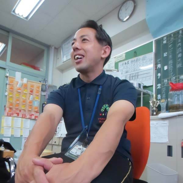 いつも笑みを絶やさない齋藤園長