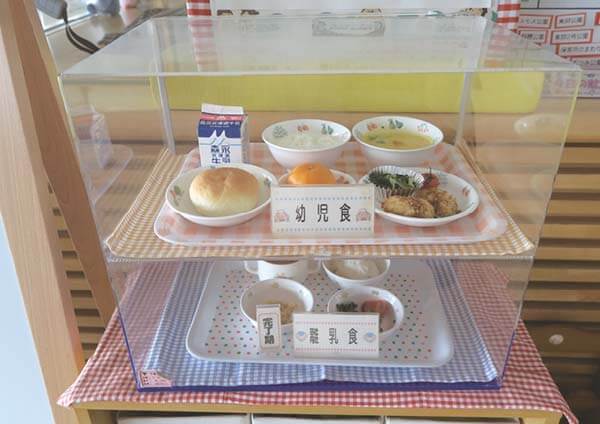 幼児食、離乳食の見本