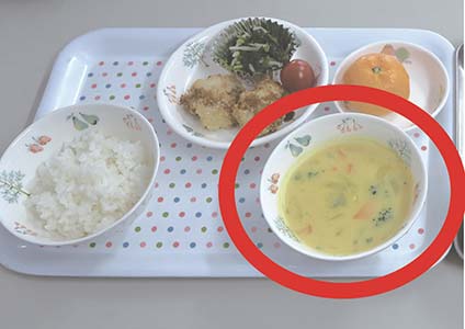 アレルギーのない子には「シチュー」